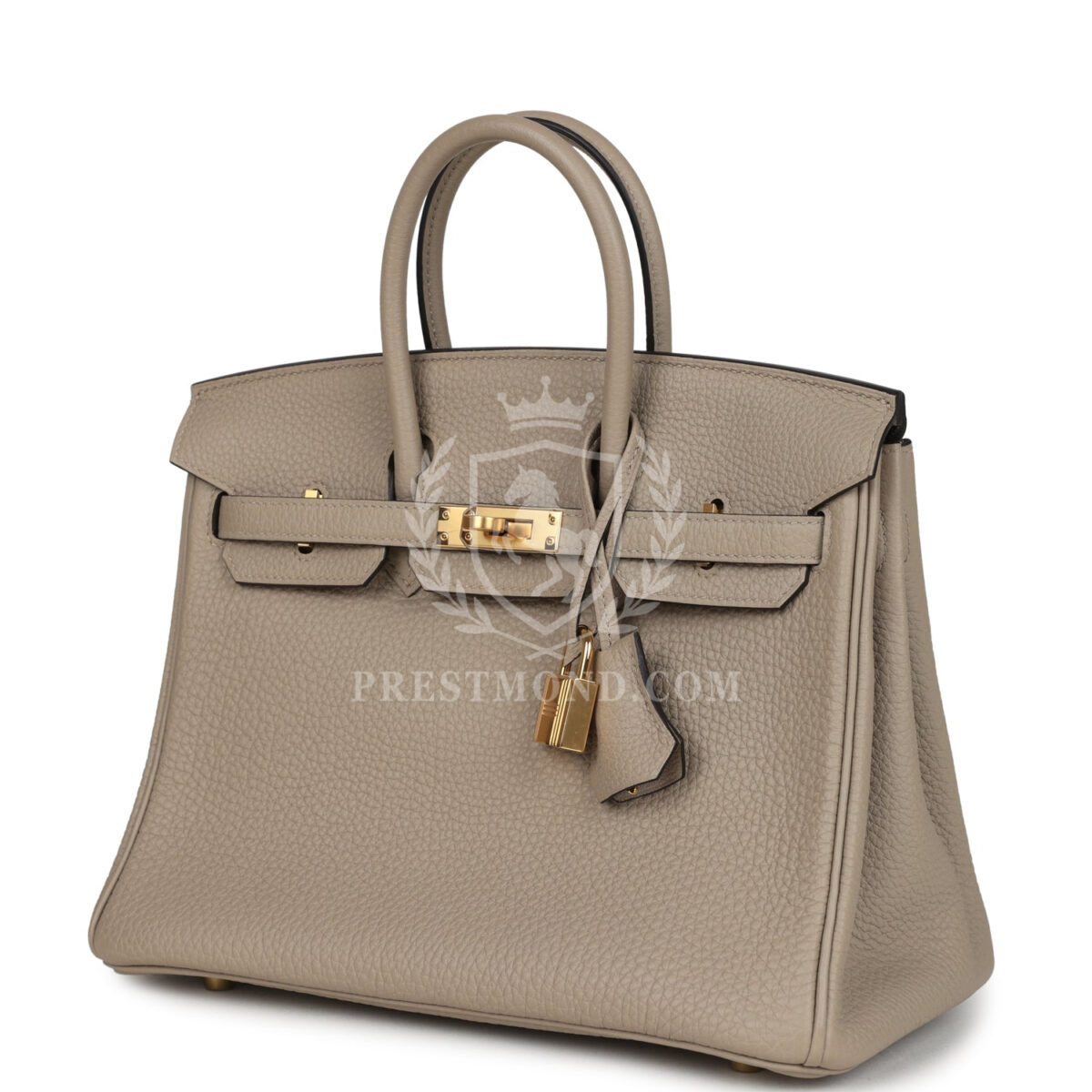 Hermes Birkin 25 Gris Tourterelle Togo GHW — изображение 5