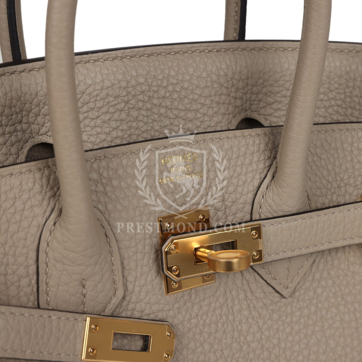 Hermes Birkin 25 Gris Tourterelle Togo GHW — изображение 7