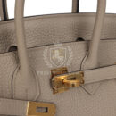 Hermes Birkin 25 Gris Tourterelle Togo GHW