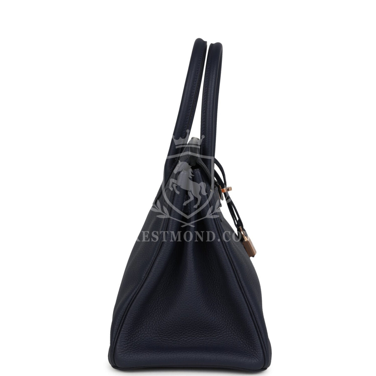 Hermes Birkin 30 Bleu Nuit Togo Rose GHW — изображение 3