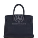 Hermes Birkin 30 Bleu Nuit Togo Rose GHW