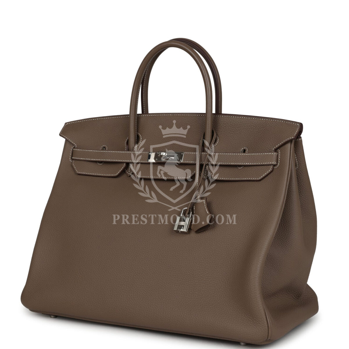 Hermes Birkin 40 Etoupe Togo PHW — изображение 5