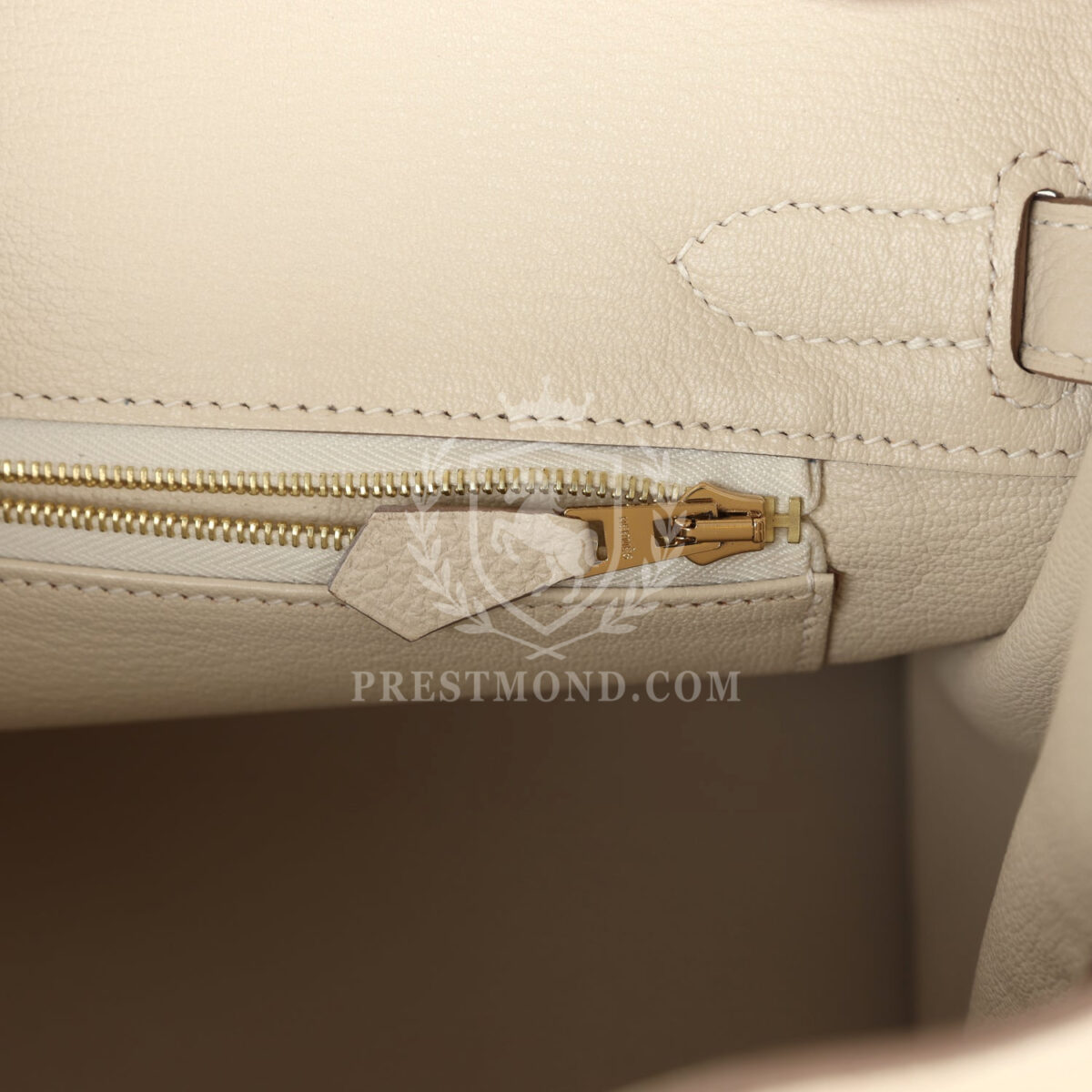 Hermes Birkin 30 Craie Togo Rose GHW — изображение 9