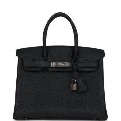 Hermes Birkin 30 Black Togo PHW