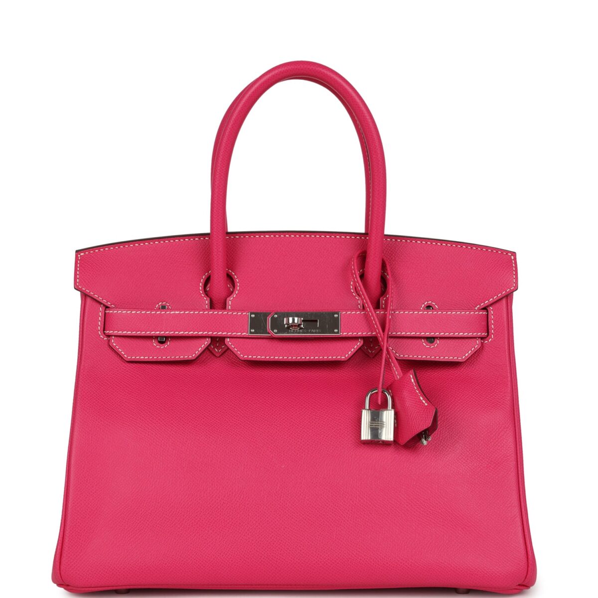 Hermes Birkin 30 Rose Tyrien Epsom PHW