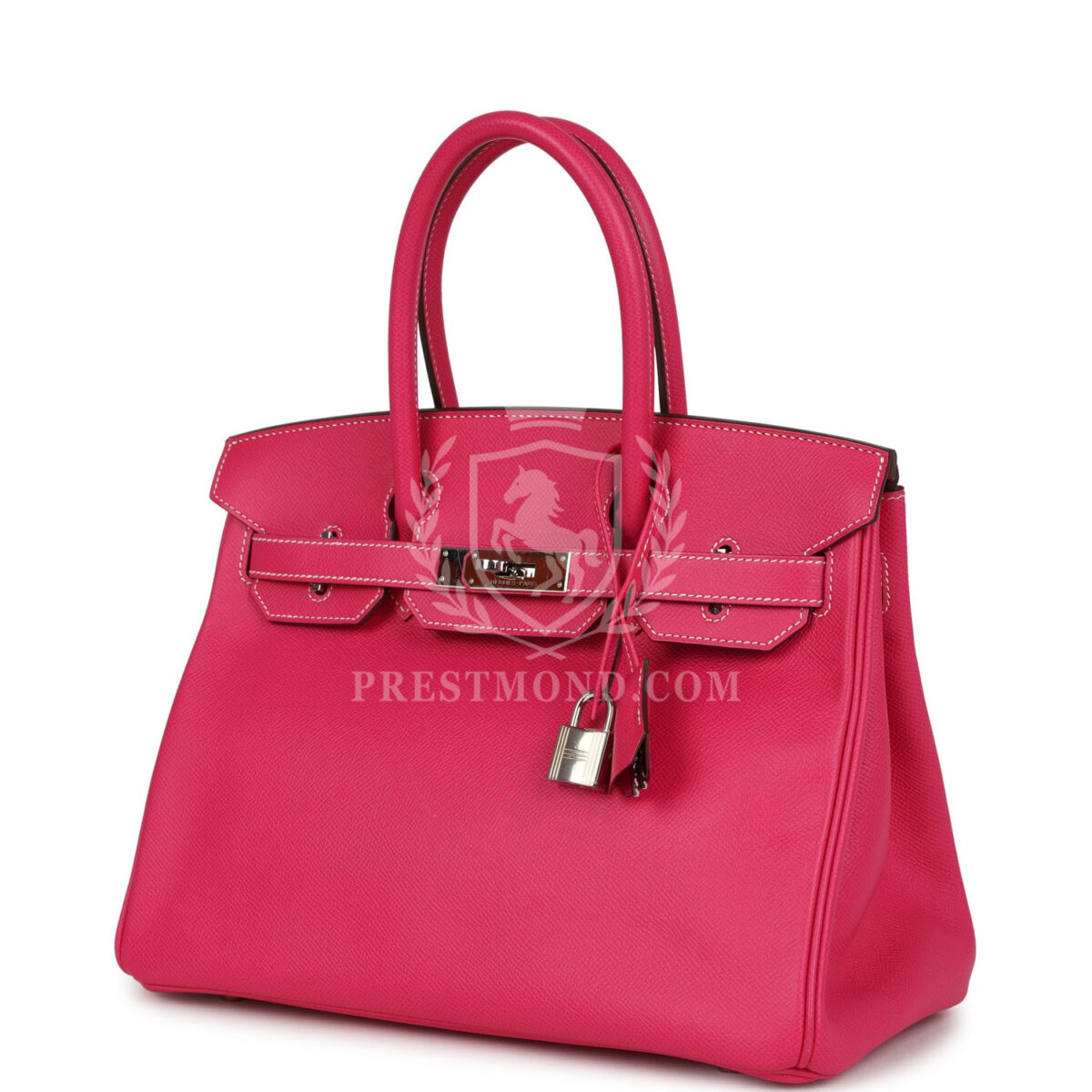Hermes Birkin 30 Rose Tyrien Epsom PHW — изображение 5
