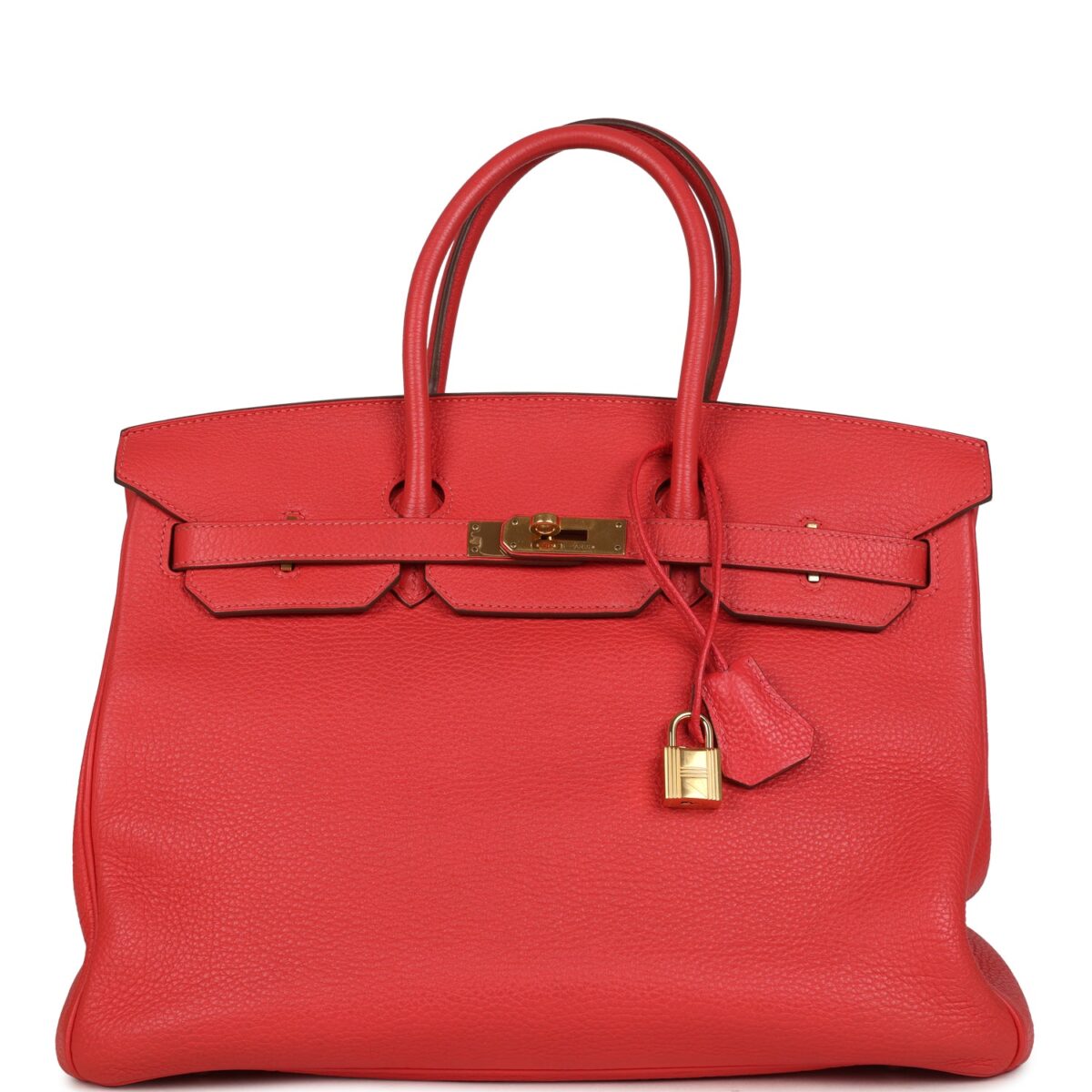 Hermes Birkin 35 Geranium Togo GHW