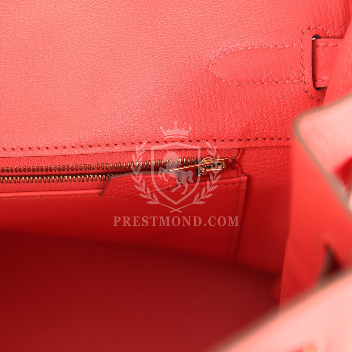 Hermes Birkin 35 Geranium Togo GHW — изображение 9