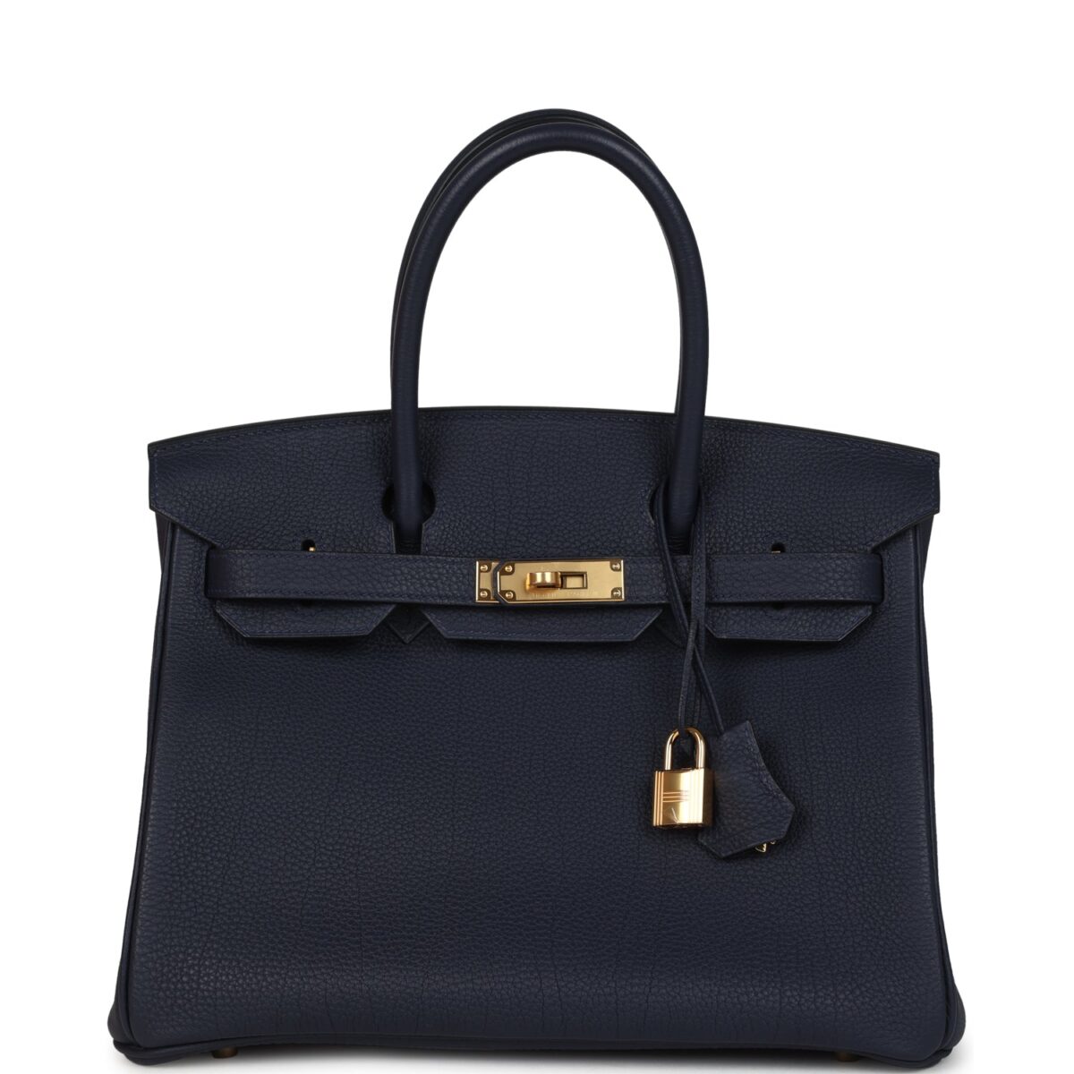 Hermes Birkin 30 Bleu Nuit Togo GHW