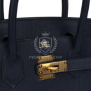 Hermes Birkin 30 Bleu Nuit Togo GHW