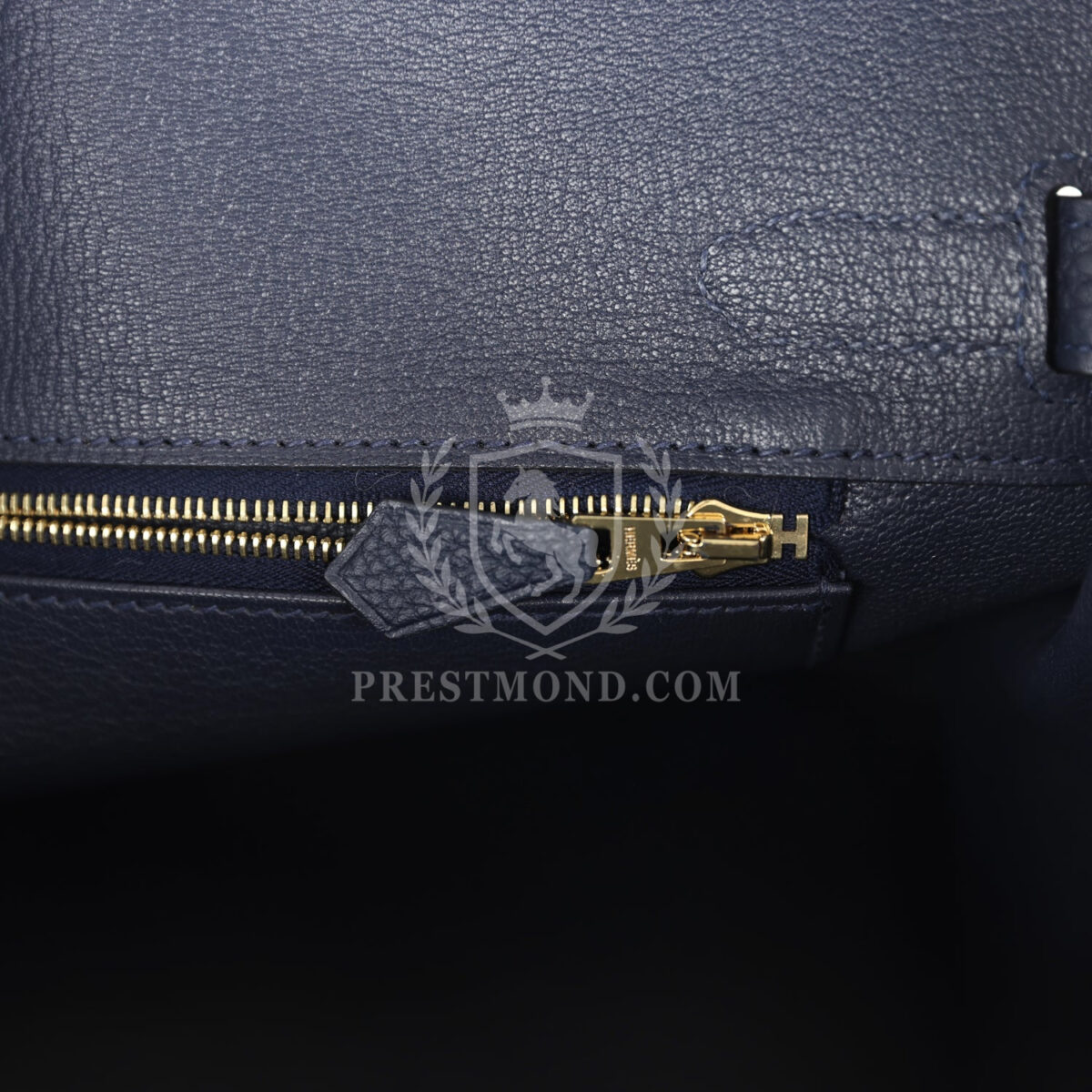 Hermes Birkin 30 Bleu Nuit Togo GHW — изображение 9