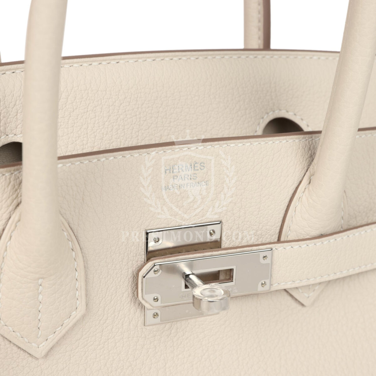 Hermes Birkin 30 Craie Togo PHW — изображение 7