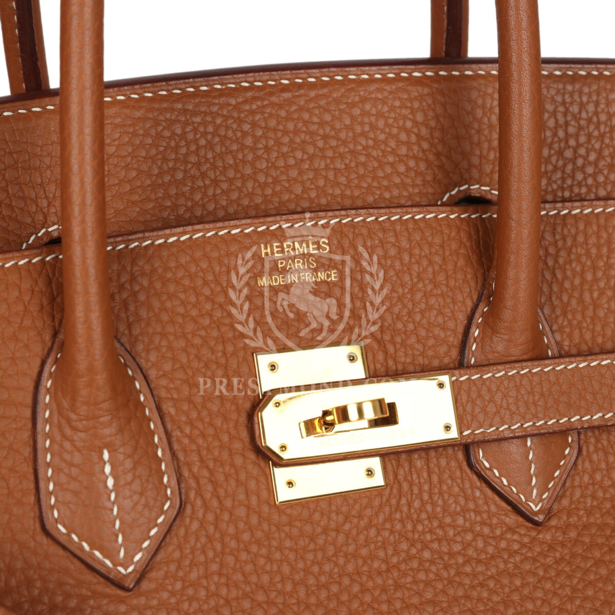 Vintage Hermes Birkin 35 GHW Clemence GHW — изображение 7