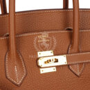 Vintage Hermes Birkin 35 GHW Clemence GHW