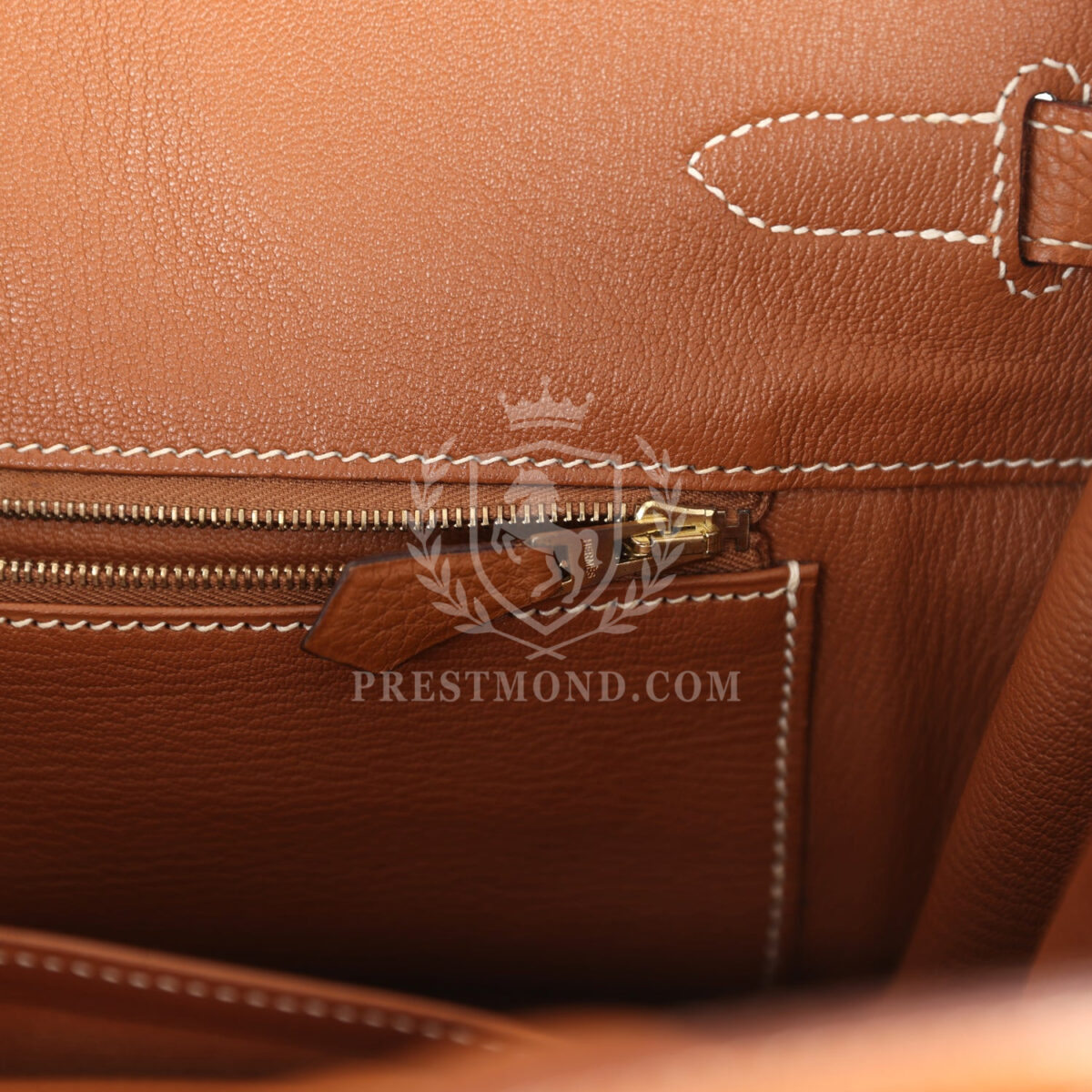 Vintage Hermes Birkin 35 GHW Clemence GHW — изображение 9