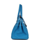 Hermes Birkin 30 Bleu Zanzibar Verso Togo PHW