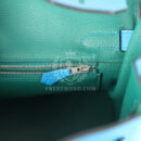 Hermes Birkin 30 Bleu Zanzibar Verso Togo PHW