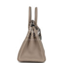 Hermes Birkin 25 Gris Tourterelle Togo PHW