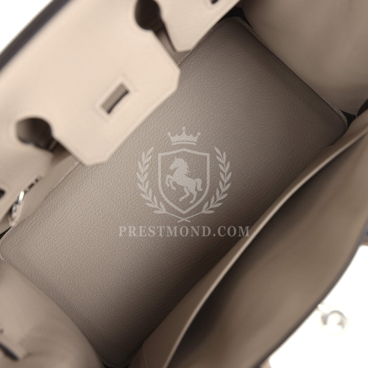 Hermes Birkin 25 Gris Tourterelle Togo PHW — изображение 8