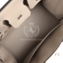 Hermes Birkin 25 Gris Tourterelle Togo PHW