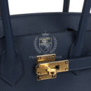 Hermes Shoulder Birkin Light 29 Bleu Abysse Evercolor GHW