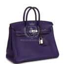 Hermes Birkin 25 Iris Togo PHW