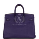 Hermes Birkin 25 Iris Togo PHW