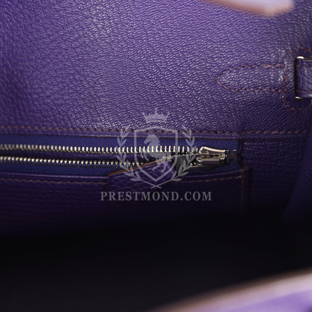 Hermes Birkin 25 Iris Togo PHW — изображение 9