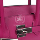 Hermes Birkin 30 Rose Pourpre Epsom PHW