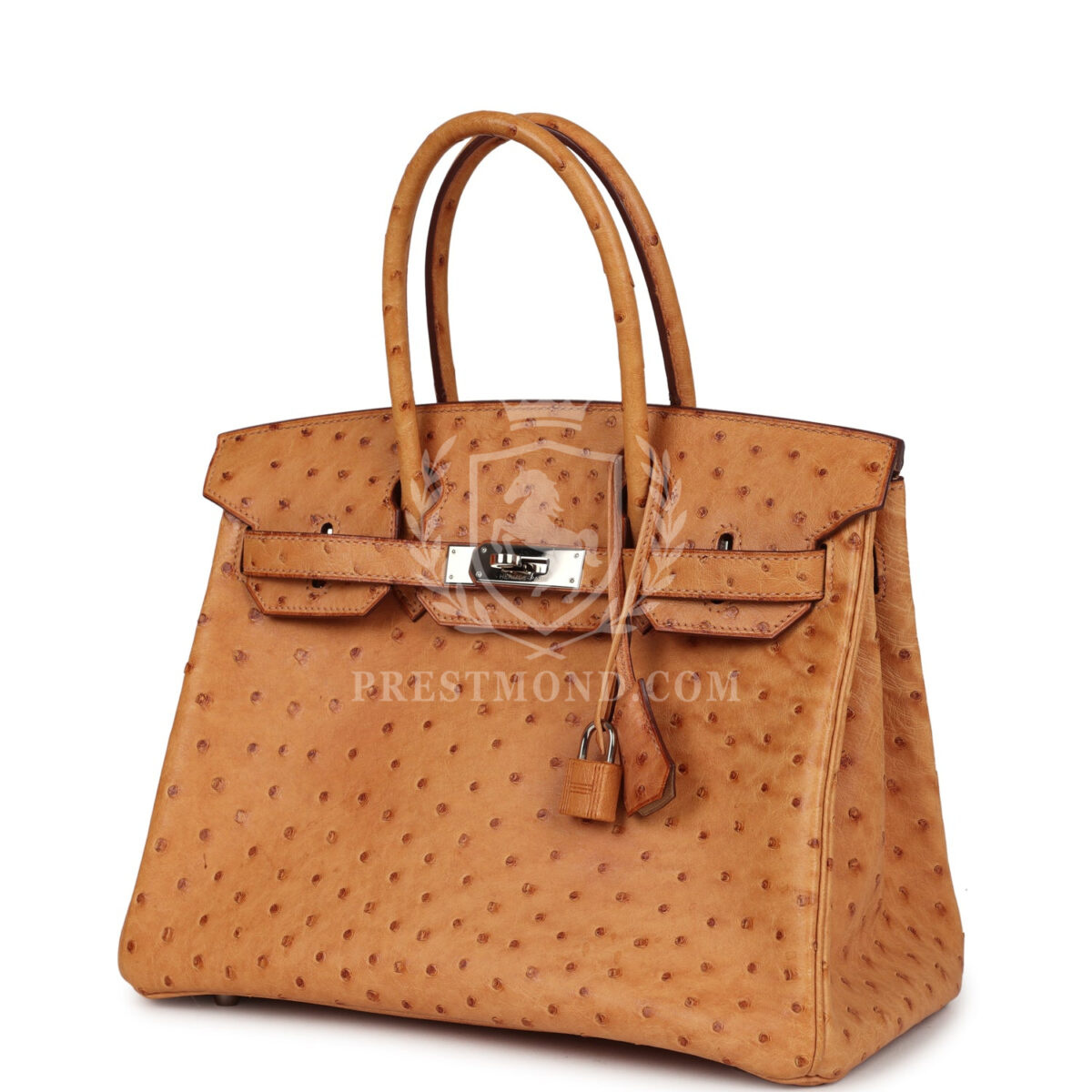 Hermes Birkin 30 Natural Sable Ostrich PHW — изображение 5