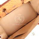 Hermes Birkin 30 Natural Sable Ostrich PHW