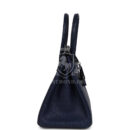 Hermes Birkin 30 Bleu Iris Ostrich PHW