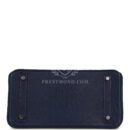 Hermes Birkin 30 Bleu Iris Ostrich PHW
