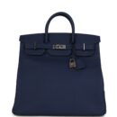 Hermes HAC Birkin 40 Bleu Saphir Togo PHW