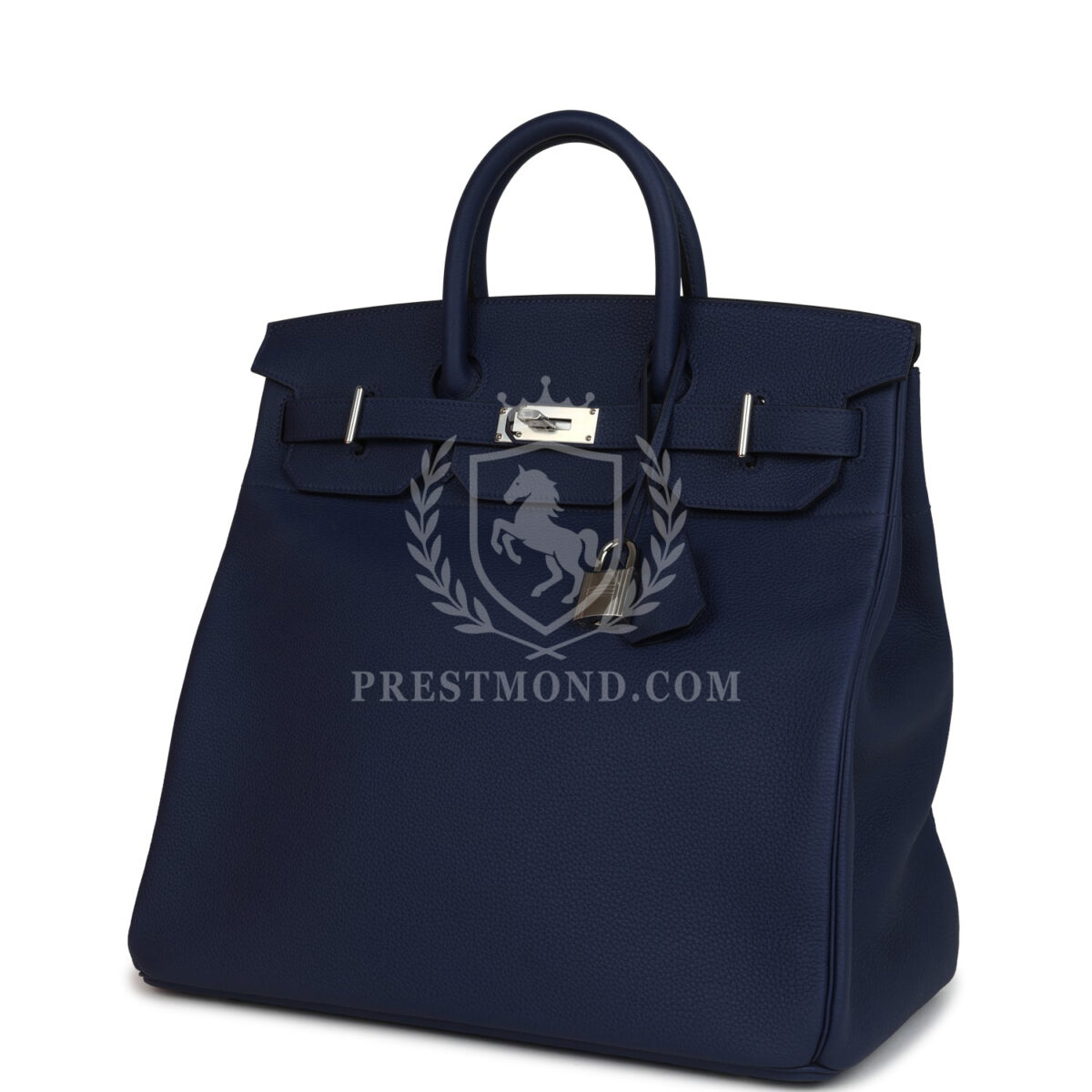 Hermes HAC Birkin 40 Bleu Saphir Togo PHW — изображение 5