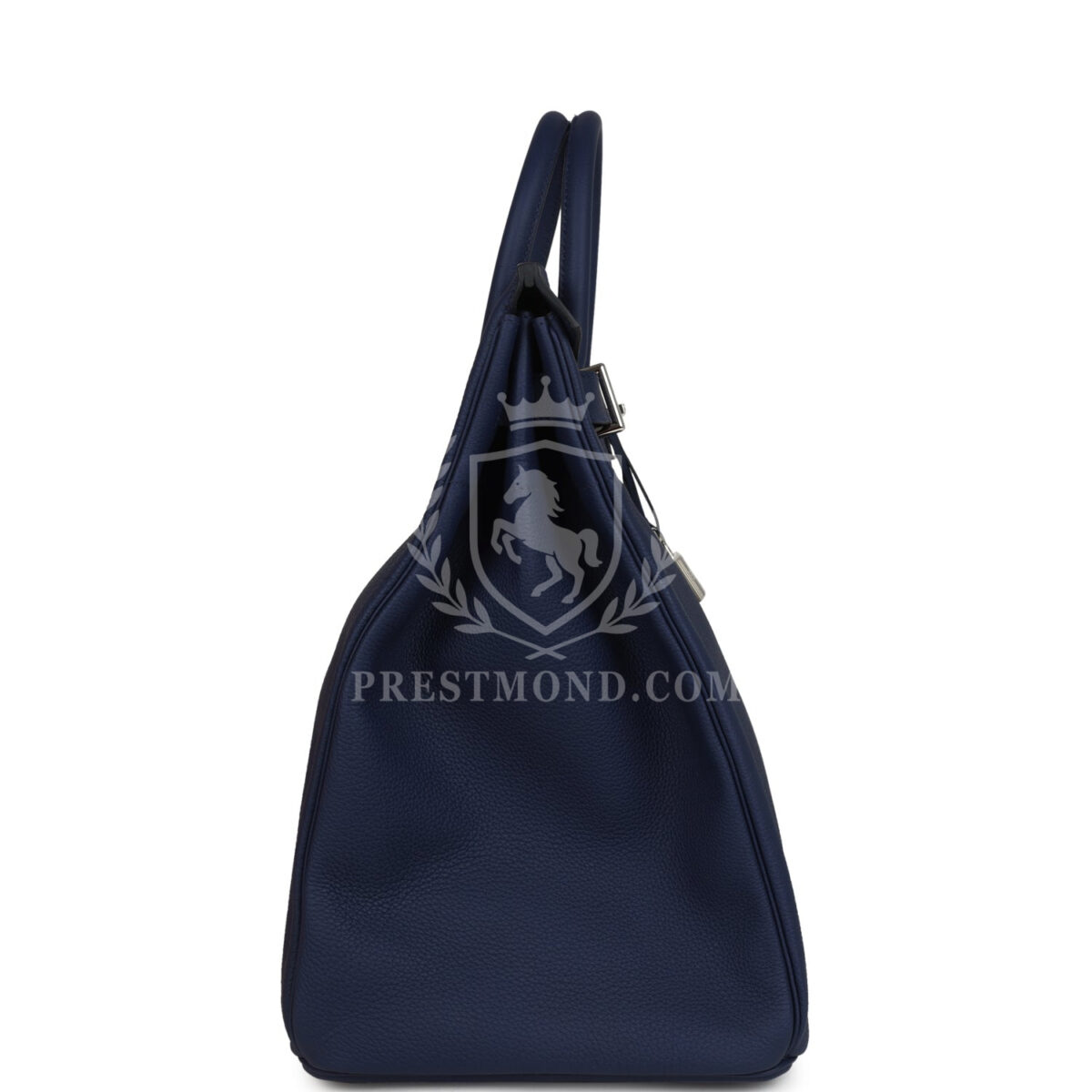 Hermes HAC Birkin 40 Bleu Saphir Togo PHW — изображение 3
