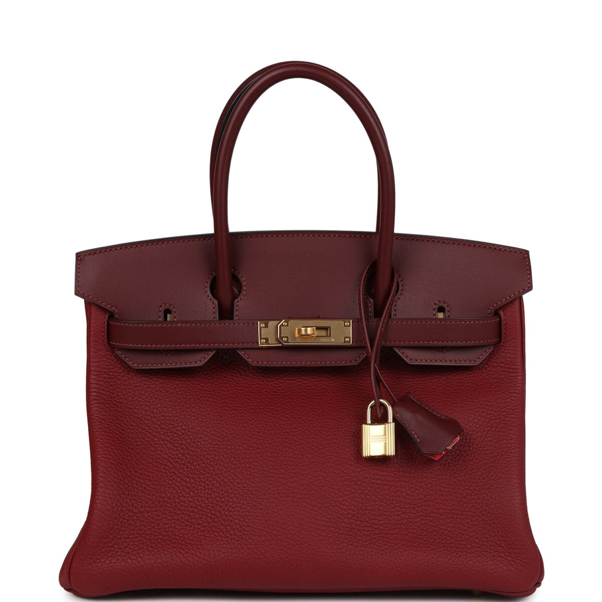 Hermes Birkin 30 Rouge H Verso Sombrero and Clemence Touch GHW
