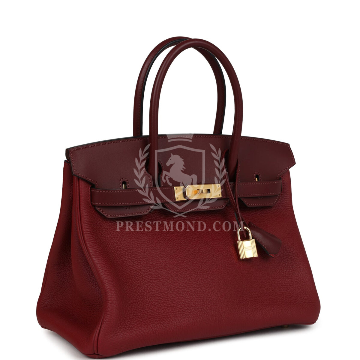Hermes Birkin 30 Rouge H Verso Sombrero and Clemence Touch GHW — изображение 2