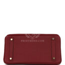 Hermes Birkin 30 Rouge H Verso Sombrero and Clemence Touch GHW