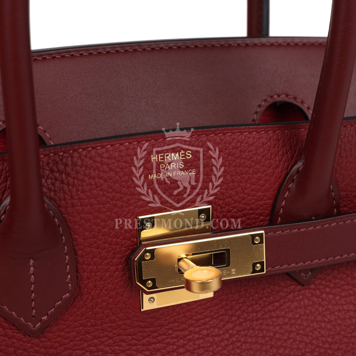 Hermes Birkin 30 Rouge H Verso Sombrero and Clemence Touch GHW — изображение 7