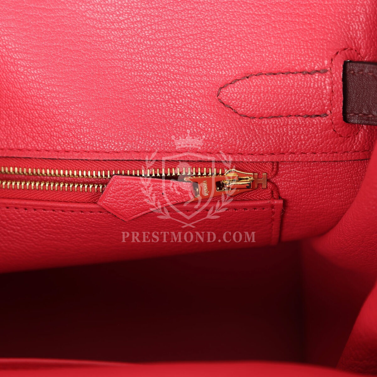Hermes Birkin 30 Rouge H Verso Sombrero and Clemence Touch GHW — изображение 9