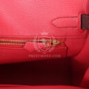 Hermes Birkin 30 Rouge H Verso Sombrero and Clemence Touch GHW