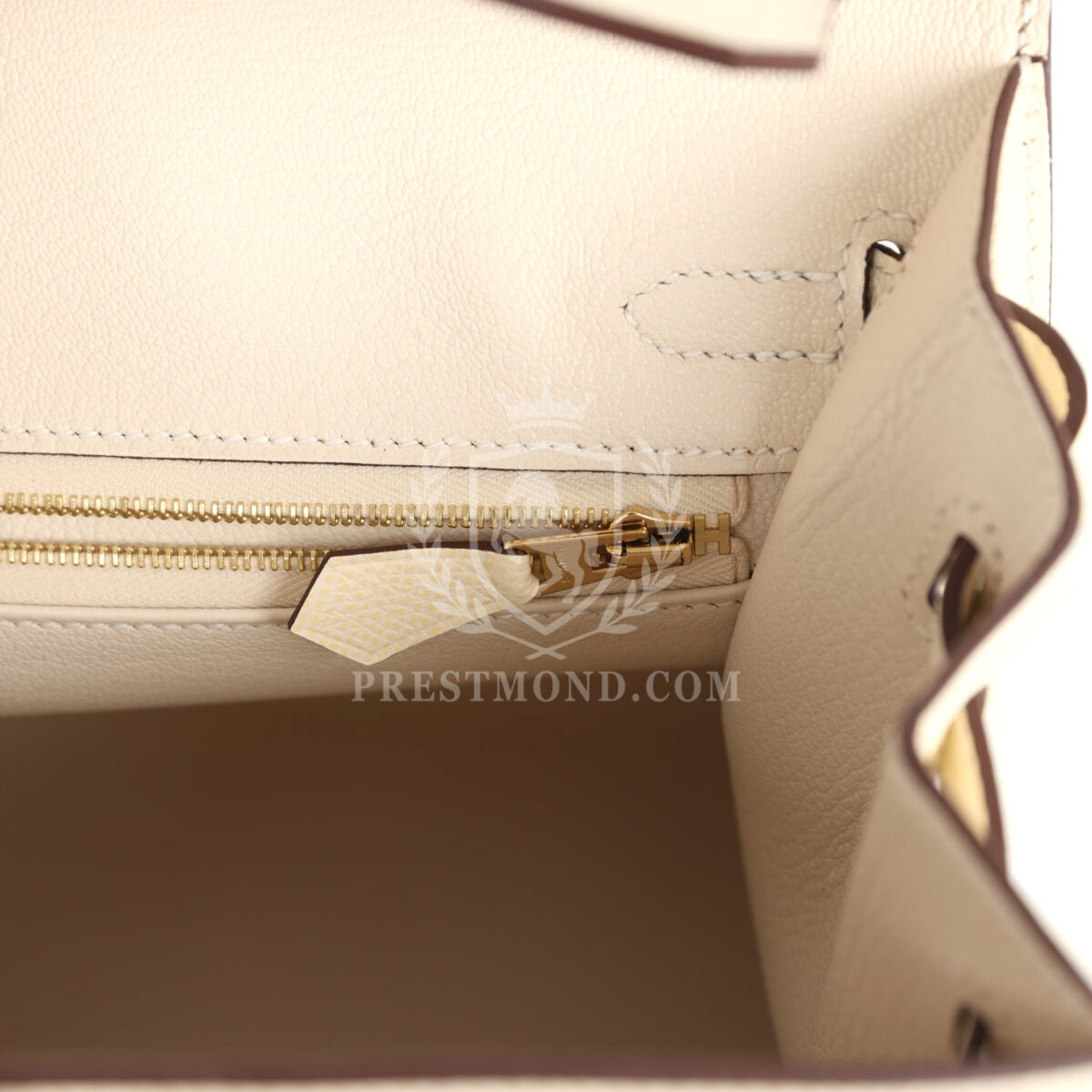 Hermes Birkin Sellier 25 Nata Epsom GHW — изображение 9