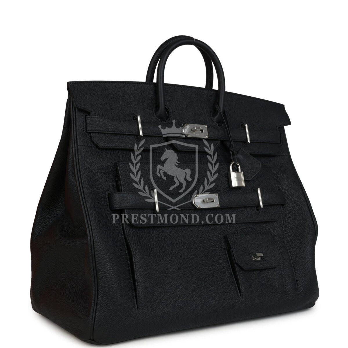Hermes Multipockets Birkin HAC 50 Black Togo PHW — изображение 2