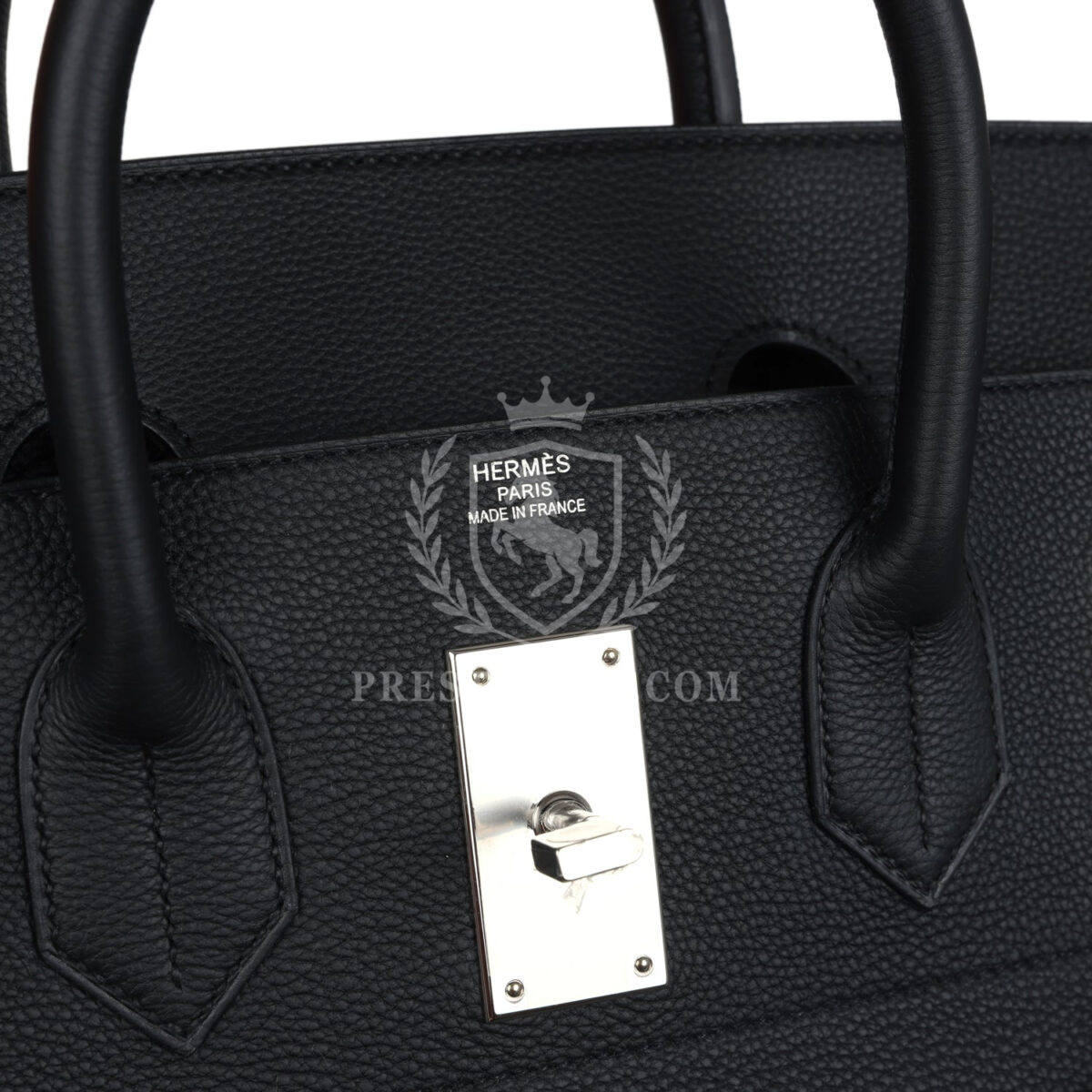 Hermes Multipockets Birkin HAC 50 Black Togo PHW — изображение 7