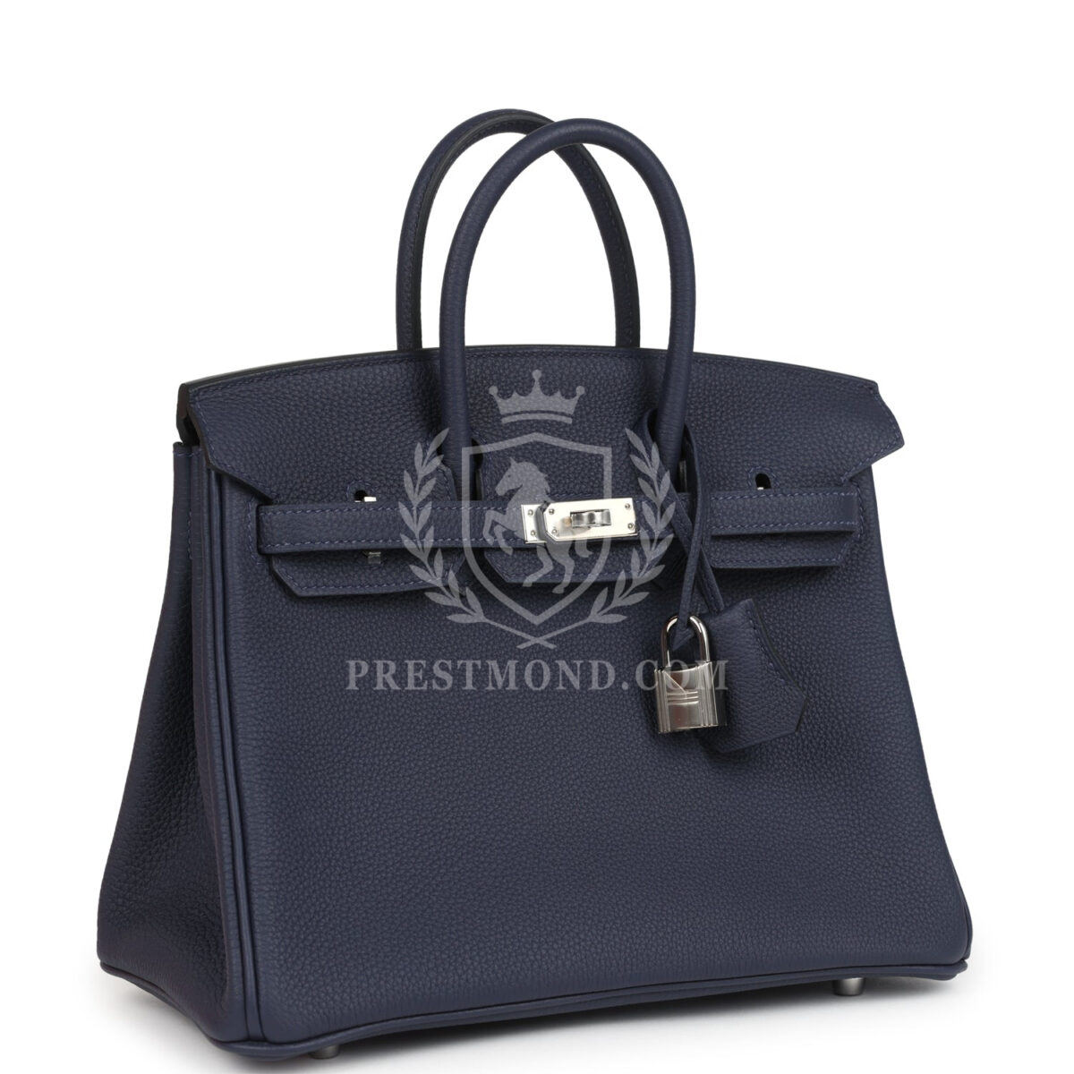 Hermes Birkin 25 Bleu Nuit Togo PHW — изображение 2