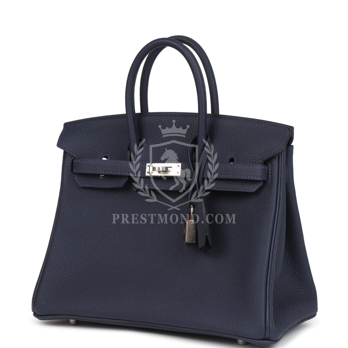 Hermes Birkin 25 Bleu Nuit Togo PHW — изображение 5