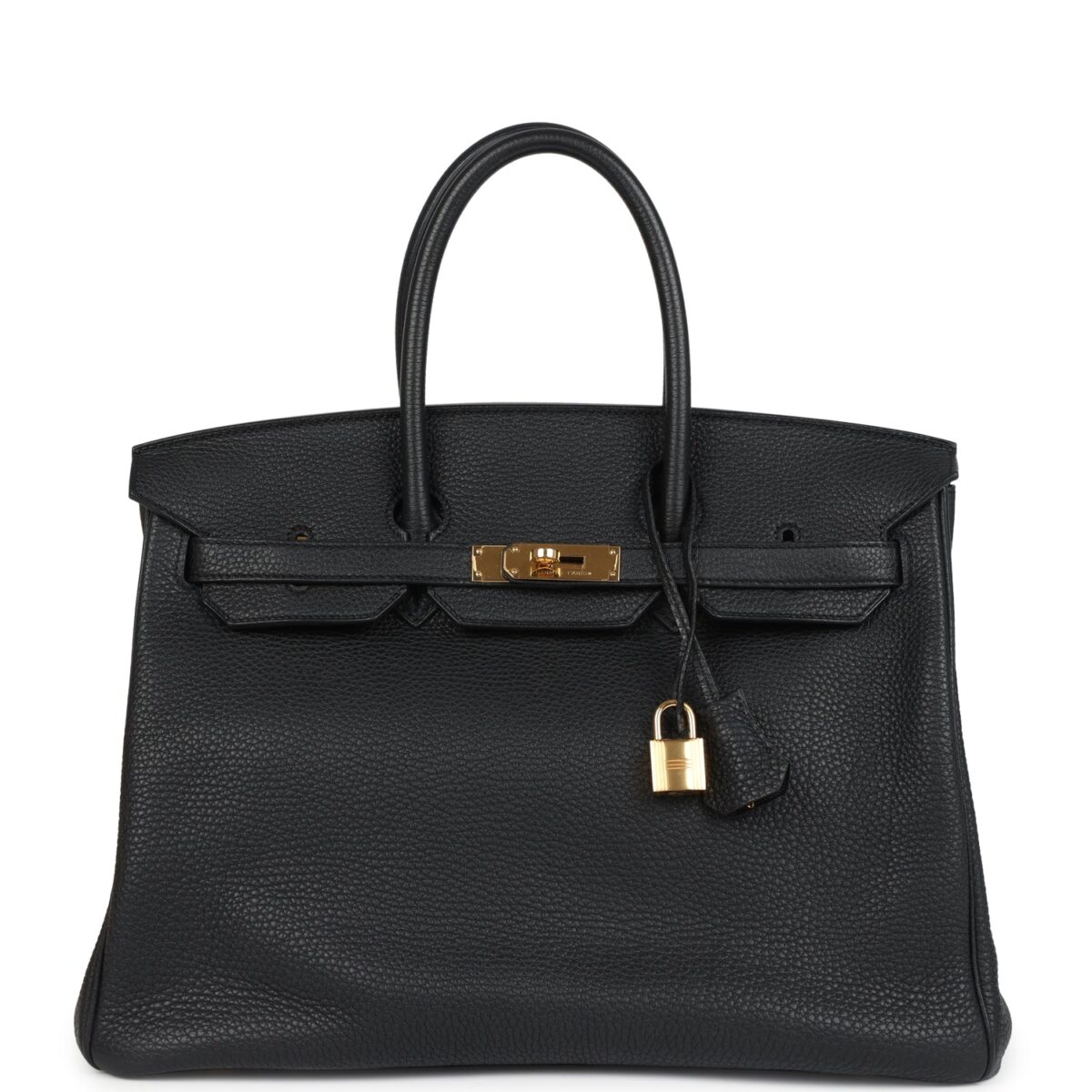 Hermes Birkin 35 Black Togo GHW
