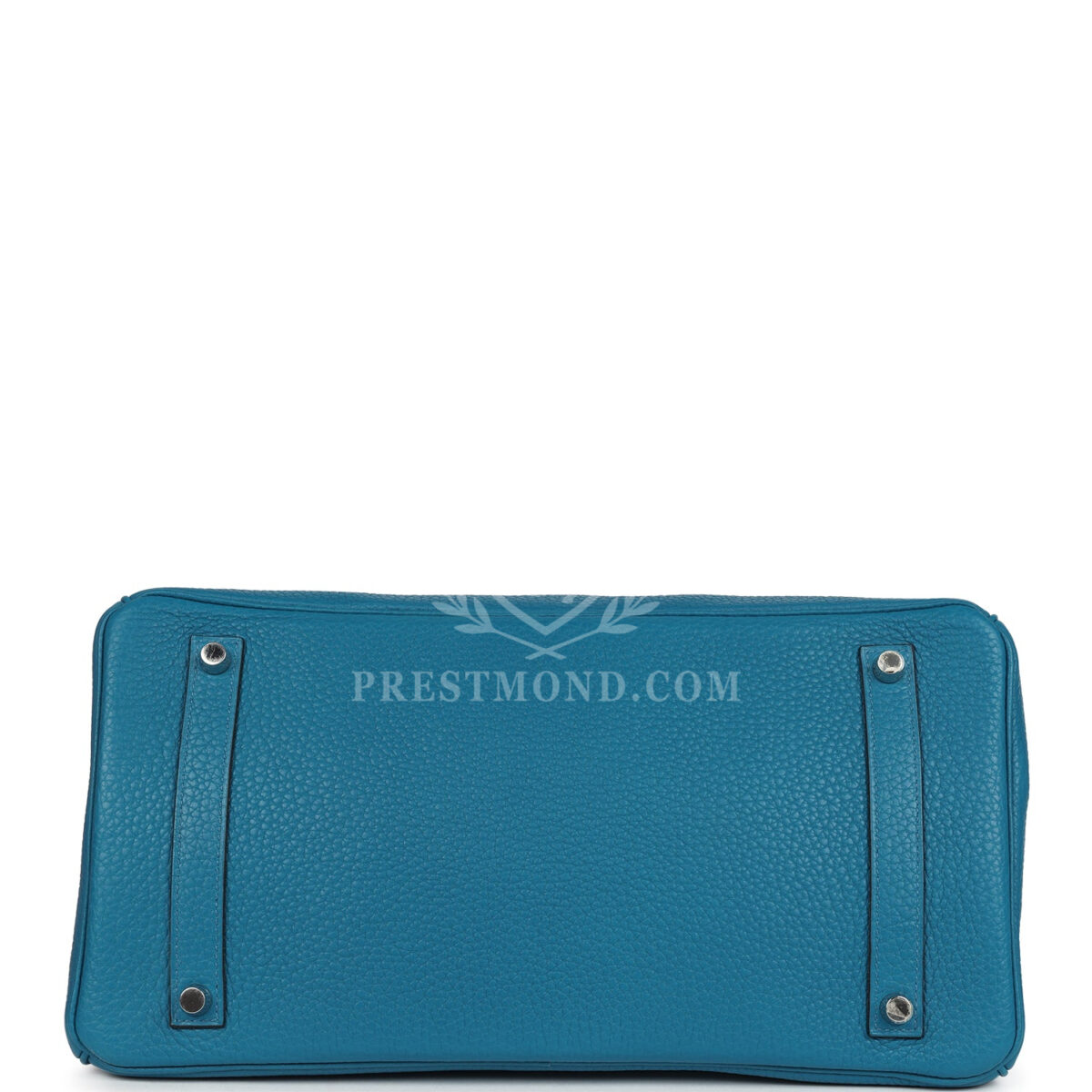 Hermes Birkin 35 Bleu Izmir Verso Clemence PHW — изображение 6