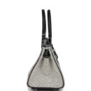 Hermes Shoulder Birkin Light 39 Multicolor Toile and Black Swift PHW